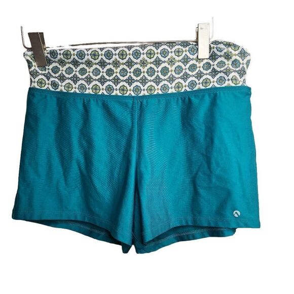 Next By Athena Athletic Shorts Turquoise Size Large EUC - Picture 1 of 10